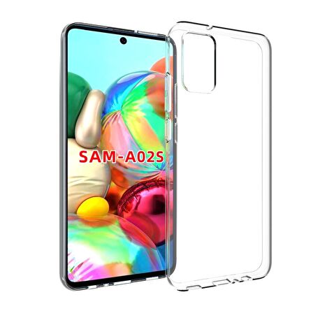 Smcase Samsung Galaxy A02s Kılıf Lüks Tpu Silikon 