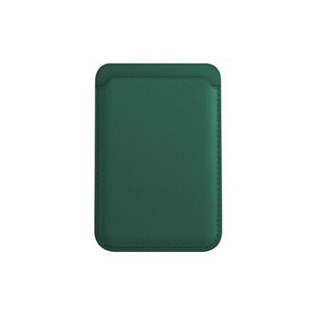Smcase iPhone 12 Kılıf Mıknatıslı Suni Deri Kartlıklı Cüzdan 