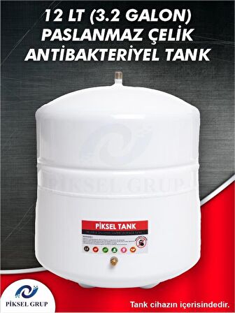 Piksel Aqua 10 Aşamalı Çelik Tanklı Su Arıtma Cihazı