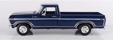 Motor Max 1:24 1979 Ford F-150 Custom Kahverengi Kamyonet Mavi