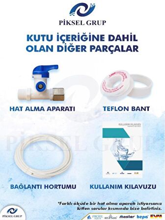 Piksel Aqua 10 Aşamalı Açık Kasa Su Arıtma Cihazı