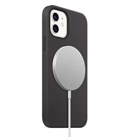 Smcase iPhone 12 Pro Kılıf Manyetik Lansman İçi Süet Silikon