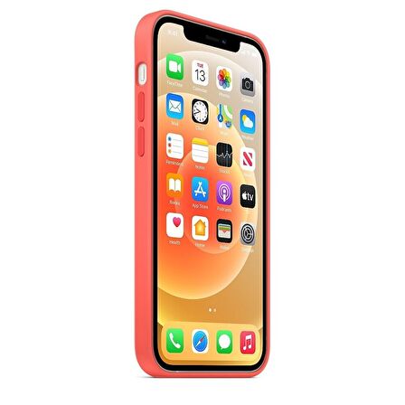Smcase iPhone 12 Kılıf Manyetik Lansman İçi Süet Silikon