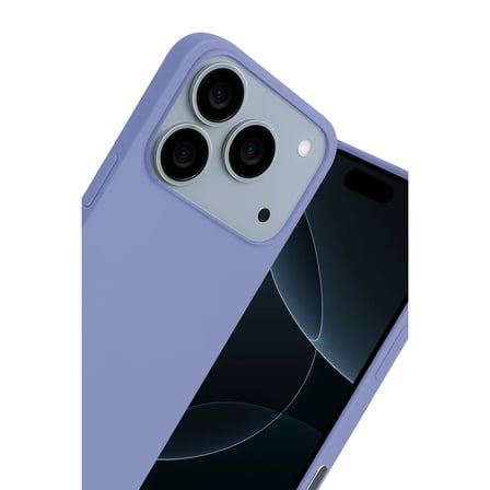 Apple iPhone 17 Pro Nano içi Kadife Silikon - Lila