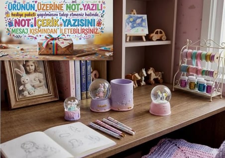 Sevdiklerinizi Mutlu Edecek En Tatlı Hediye: Tavşanlı ve Unicornlu 3'lü Masa Seti(dilediğiniz notu hediye paketi üzerine yazılı şeklinde gönderim yapılmaktadır)