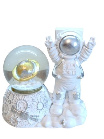Kuromi ,Astronot Mini Kar Küreli, Valiz Tasarımlı Balerinli Takı Kutusu
