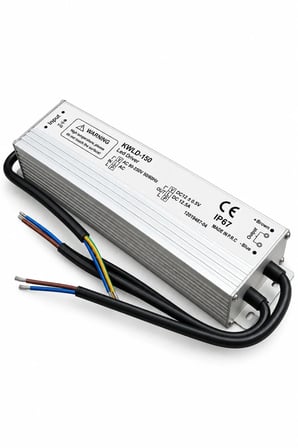 12V 12,5 Amper | 150 Watt | Led Trafosu | İP67 Dış Ortam Trafosu | Yağmur, Toz Nem Dayanıklı |