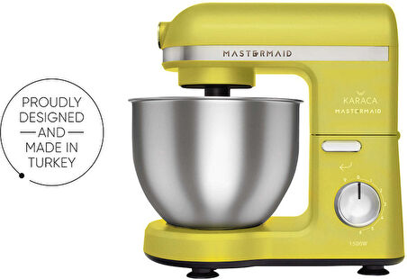 Karaca Mastermaid Chef Stand Mikser Pineapple Yellow 1500w 5 Lt