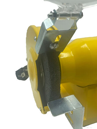Moonshop American 125 Mm Space Çark Motoru Zımpara Balta Bıçak Bileme Makinesi Taş Motoru 