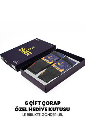 Just Inner Erkek Termal Çorap 6'lı (Bambu)