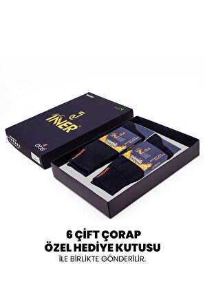 Just Inner Erkek Termal Çorap 6'lı (Bambu)
