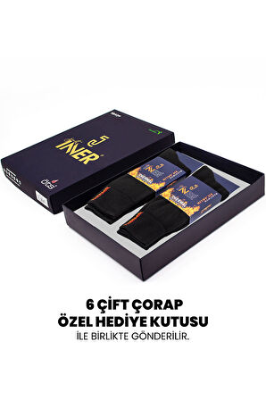 Just Inner Erkek Termal Çorap 6'lı (Bambu)