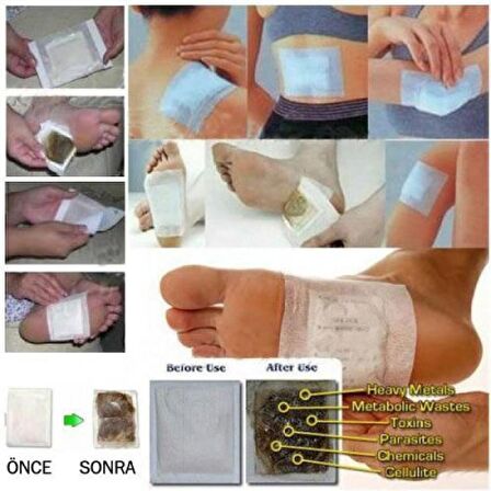 Mobgift DETOX AYAK BANDI (10 ADET)