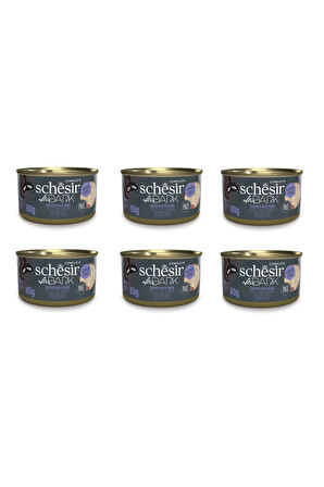 Schesir After Dark Pate Tavuklu ve Ördekli Konserve 80 Gr. X 6 Adet