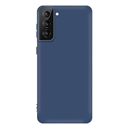 Smcase Samsung Galaxy S21 5G Kılıf Lüks Mat Silikon