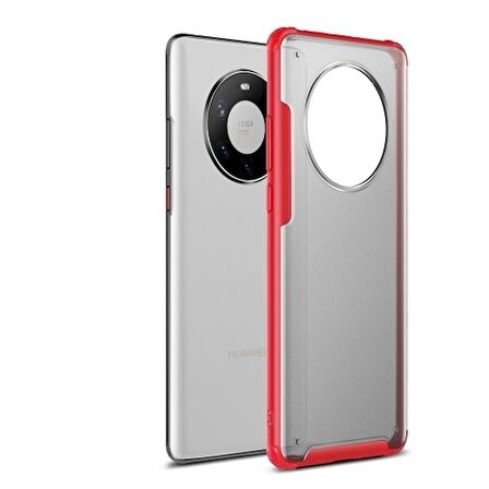 Smcase Huawei Mate 40 Pro Kılıf Volk Darbe Korumalı Mat Tpu Silikon  Tam Kapatan Ekran Koruyucu  Kamera Koruyucu