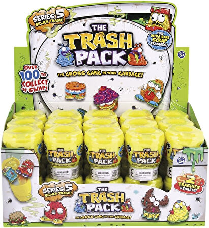  Trash Pack Series 5 2-Trashies in Toilet