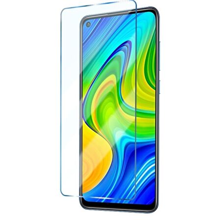 Smcase Xiaomi Redmi Note 9 5g Kılıf Deri Dokulu Dizayn Silikon  Nano Ekran Koruyucu