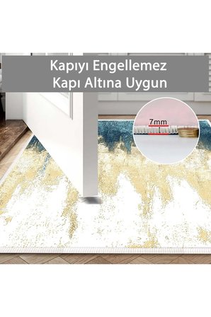 Banyo Paspası, Yumuşak Banyo Halısı, Kaymaz Dot Tabanlı, Yıkanabilir - 60x100