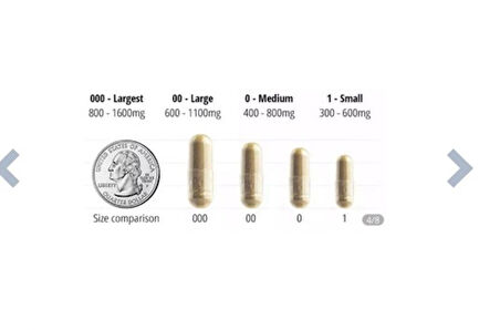 Boş İlaç Kapsülü “1 “ Numara ve boş ilaç Kapsülü “0” numara Daha Uyguna