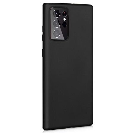 Smcase Samsung Galaxy S21 Ultra 5G Kılıf Lüks Premier Silikon 