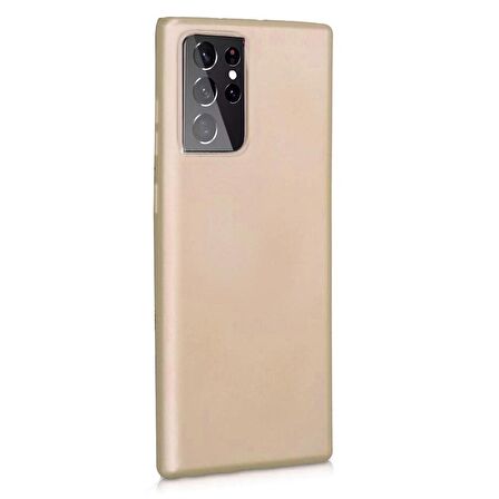 Smcase Samsung Galaxy S21 Ultra 5G Kılıf Lüks Premier Silikon  Tam Kapatan Ekran Koruyucu
