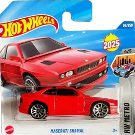 Hot Wheels Tekli Arabalar Maserati Shamal HYW21
