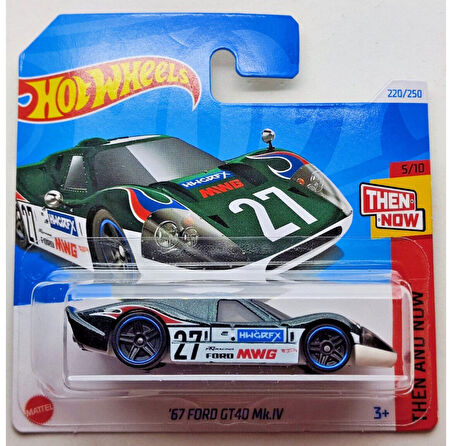 Hot Wheels 67 Ford GT40 Mk.ıv HTC69