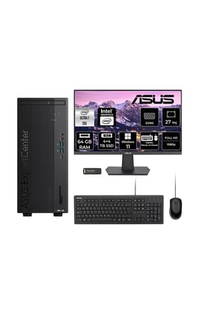 ExpertCenter B900 Ultra 7 265 64GB 4TB+4TB SSD 27" W11P Masaüstü Bilgisayar