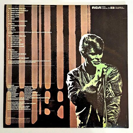 David Bowie - Stage (2 Plak, 1978 İngiltere)