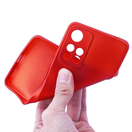 Gpack Xiaomi Redmi Note 11 Pro Kılıf Mat Renkli Korumalı Premier Silikon