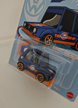 Hot Wheels 2025 Silver Series GULF TOONED VOLKSWAGEN GOLF MK1 