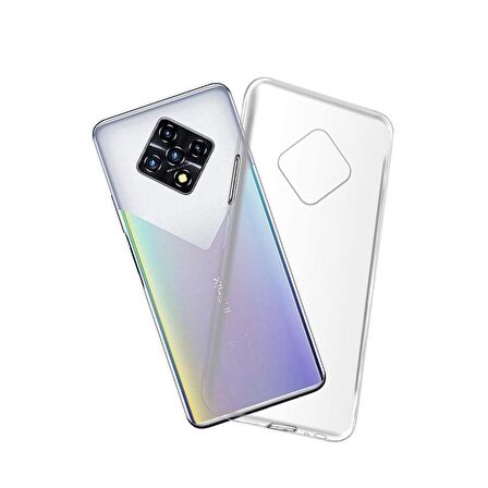 Smcase İnfinix Zero 8 Kılıf Lüks Tpu Silikon  Nano Ekran Koruyucu