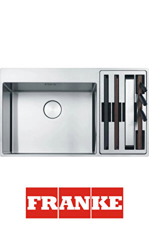 Franke Box Center BWX 220-54-27 Özel Tasarım Inox Evye