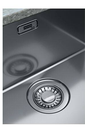 Franke Mythos Myx 251-86 Tpl Sol Damlalıklı Çelik Evye