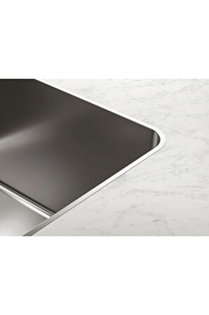 Franke Mythos MYX 251-86 Sağ Damlalıklı Çelik Evye