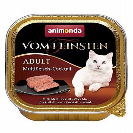 Animonda Vom Feinsten Karışık Etli Yetişkin Kedi Konserve 6x100 Gr 