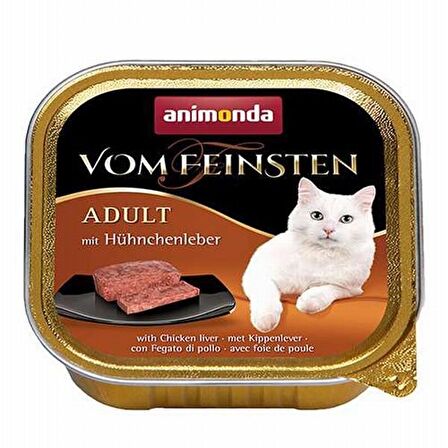 Animonda Tavuk Ciğerli Yetişkin Kedi Konservesi 6x100 Gr 