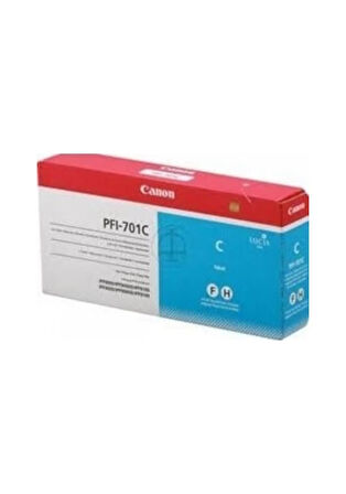 Canon PFI-701C Cyan Camgöbeği Kartuş 700ml