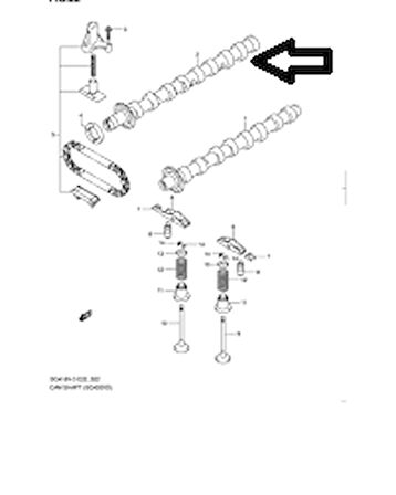 EKSANTİRİK MİLİ EKSOZ SUZUKİ GRAND VİTARA XL-7 DİZEL