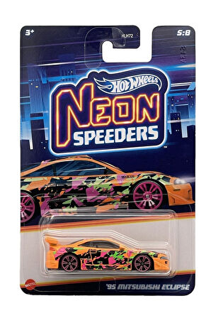 Hot Wheels'95 Mitsubishi Eclipse - Neon Speeders (2024) Model Araba