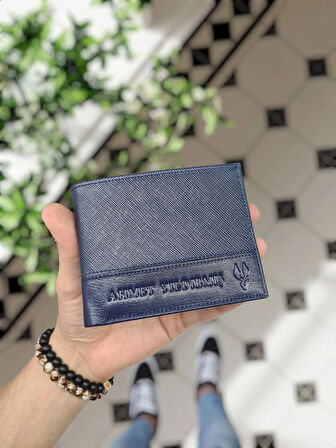 VİSSO 1272 LACİVERET RENK HAKİKİ DERİ ÇANTA İSME ÖZEL  HEDİYELİK CÜZDAN  LACİVERET RENK