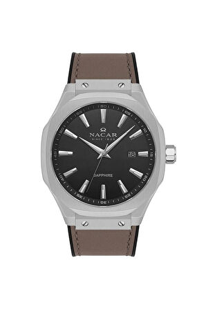 Nacar Nc34-29b684-abl7 Erkek Kol Saati Metalik Gri