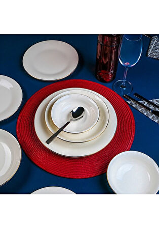 Aryıldız Mia Gold 24 Parça 6 Kişilik Yemek Takımı