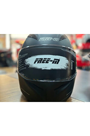 965 MAT BLACK GÜNEŞ VİZÖRLÜ ÇENE AÇILIR MOTOSİKLET KASK