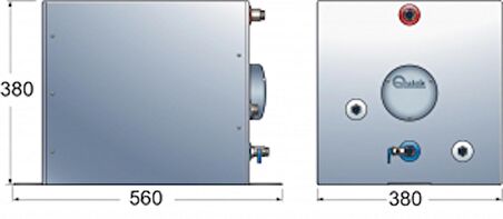 Quick Nautic Boiler BXS 40 Litre 17 Kg