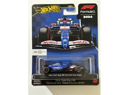 Hot Wheels Cash Formula 1 Team No 30