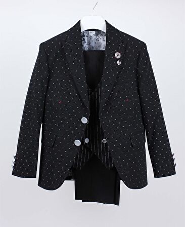 Doktor Junior Erkek Çocuk Yelekli Takım Elbise