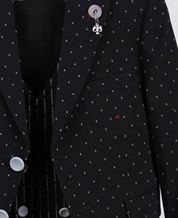 Doktor Junior Erkek Çocuk Yelekli Takım Elbise