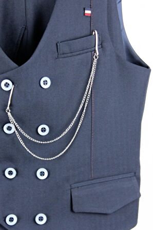 Erkek Çocuk Jogger Pantolonlu Yelek Takım